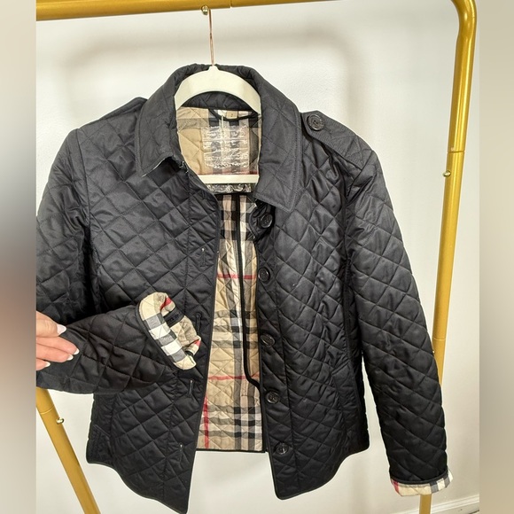 BURBERRY BLACK LADIES BUTTONUP JACKET - Picture 10 of 17